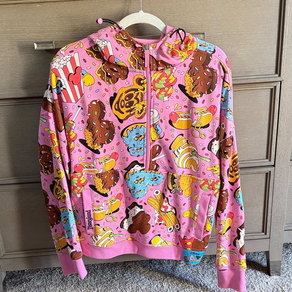 Disney Eats Half Zip Hoodie